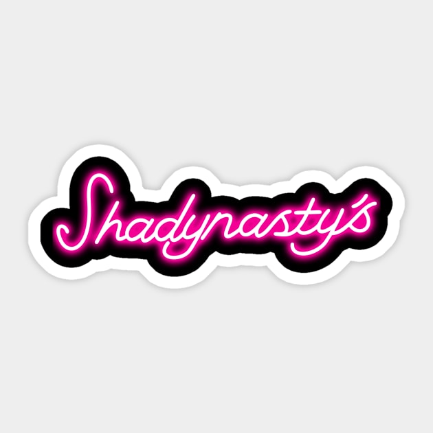 Shadynasty Neon Sticker by kolovose